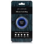 JE JOUE - ANELLO IN SILICONE BLU STRANGOLAMENTO MINIMO